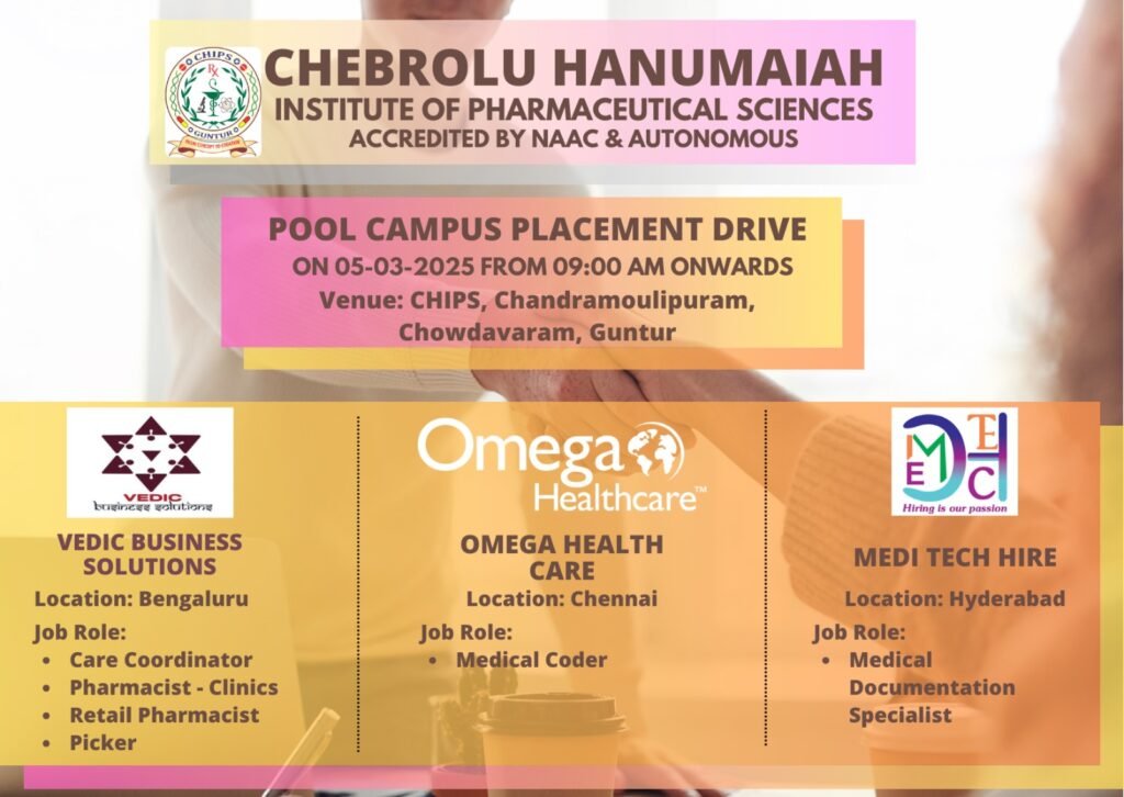 Pool Campus Placement Drive