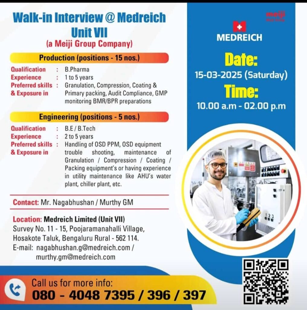 Medreich Walk-In Medreich Walk-In