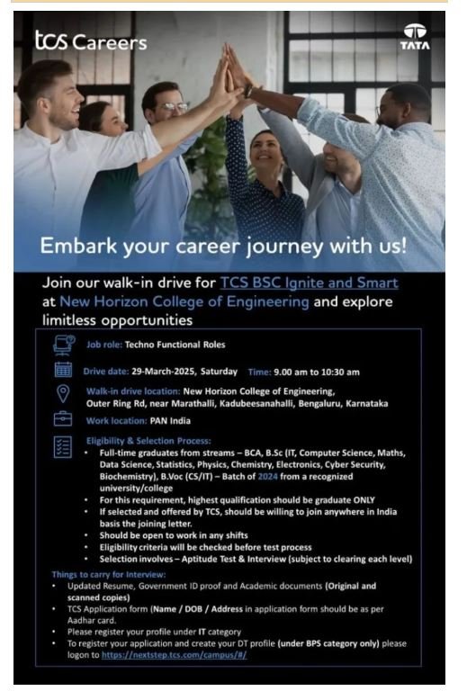 TCS Walk-In Drive