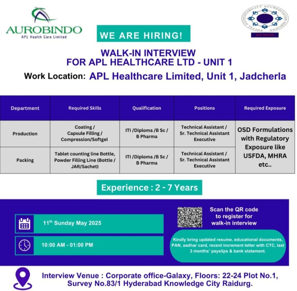 Aurobindo APL Healthcare