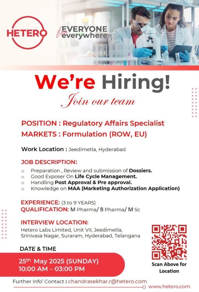 Regulatory Affairs