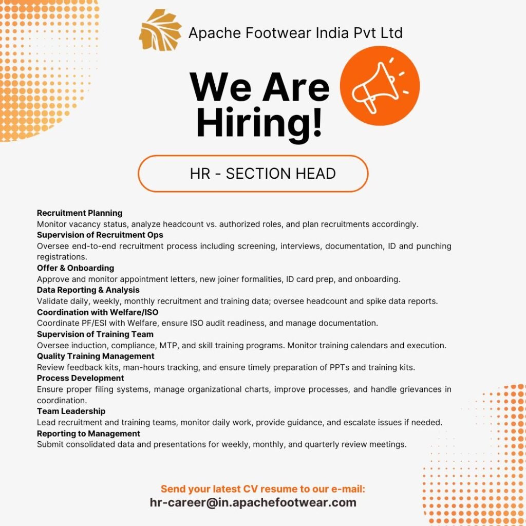 Apache Footwear India