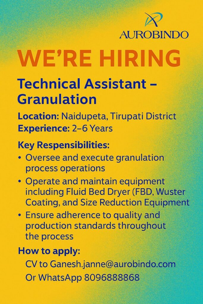 Technical Assistant Jobs