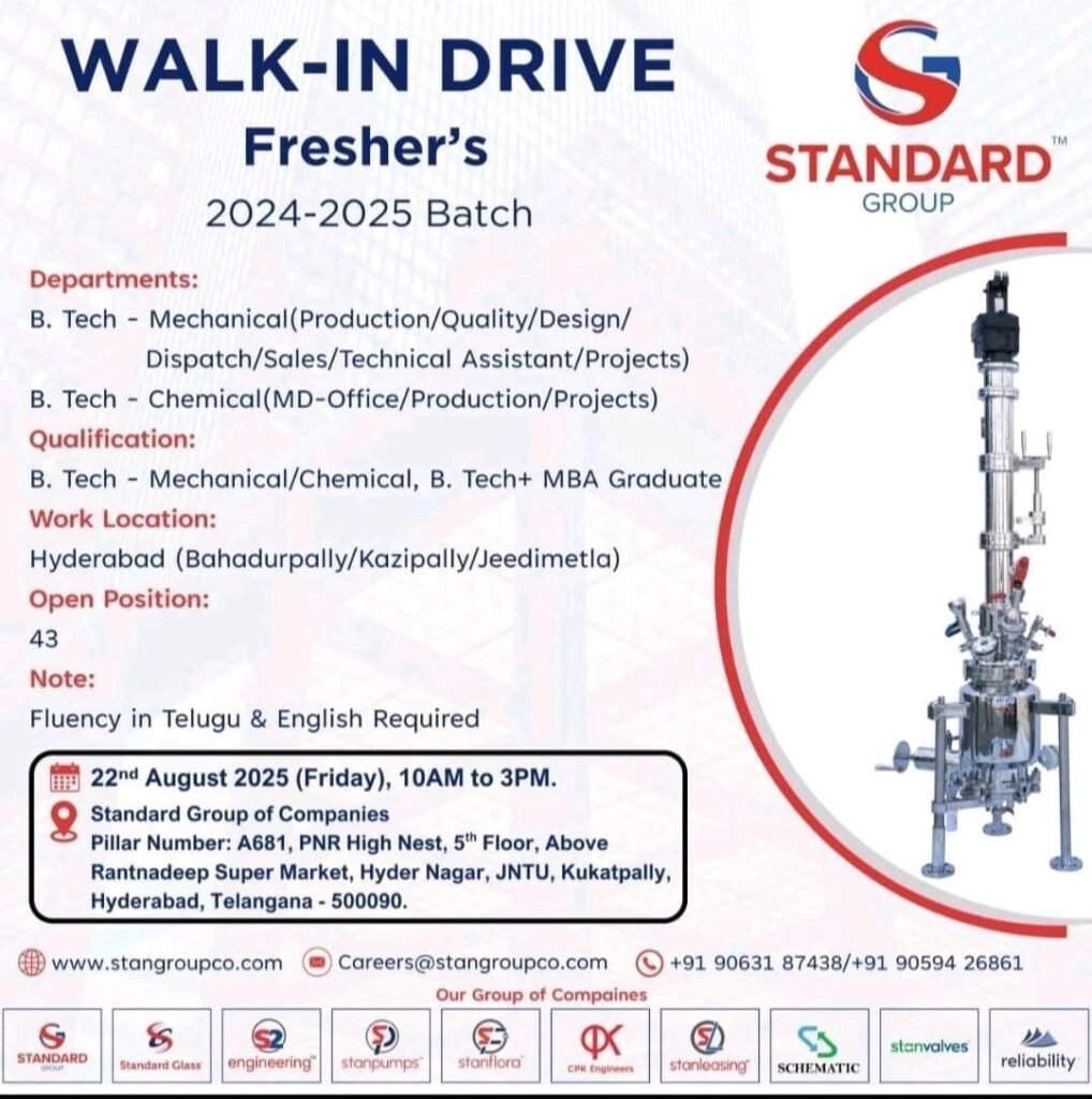 standard-group-walk-in-drive-freshers-hyderabad
